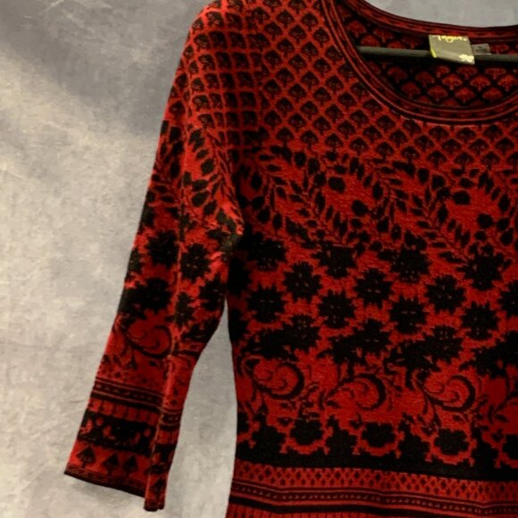 Taylor Jacquard Sweater Dress - Picture 3 of 7